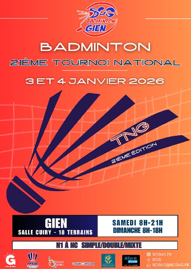 21ème Tournoi National de Gien